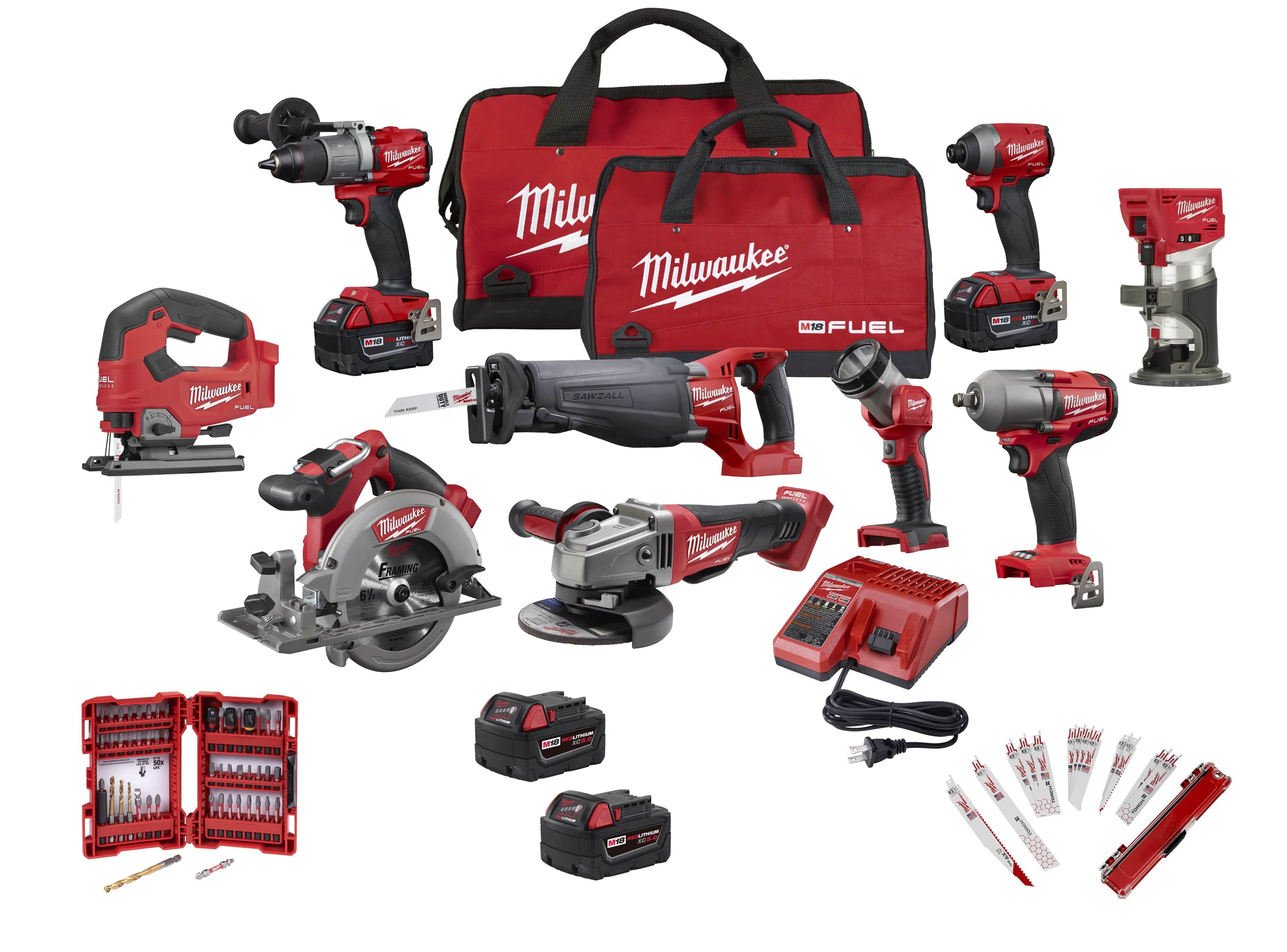 M18 Fuel Woodworking Bundle package image package image