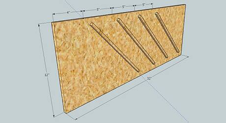 Add Shelf Supports Add Shelf Supports