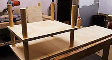 Secure legs - How to Build a Shoe Rack Secure legs - How to Build a Shoe Rack