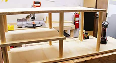 Construct bottom shelf - How Build Shoe Rack Construct bottom shelf - How Build Shoe Rack