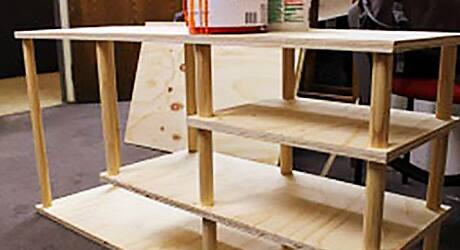 Apply paint or stain - How Build Shoe Rack Apply paint or stain - How Build Shoe Rack