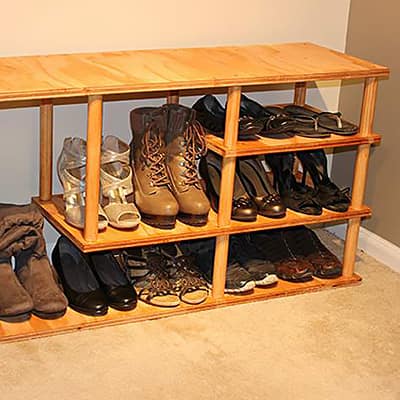 How to Build a Shoe Rack