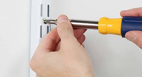 Mount the brackets - Installing Adjustable Brackets Mount the brackets - Installing Adjustable Brackets