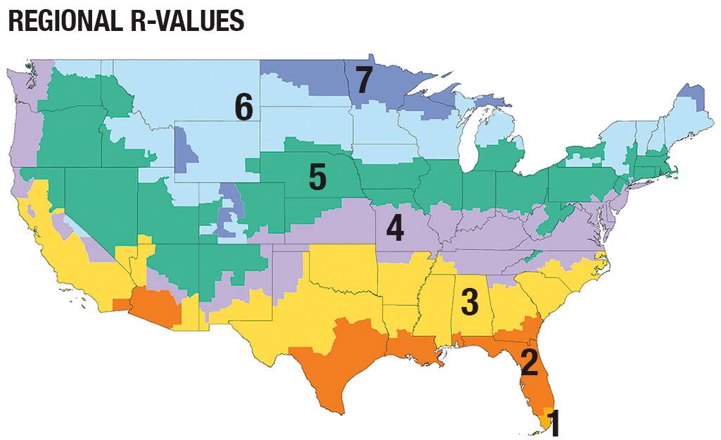 All About Insulation R Values The Home Depot All About Insulation R Values The, What R Value Should I Use In My Basement Ceiling