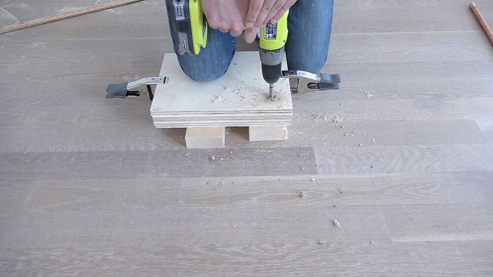 DIY Standing Mirror Cabinet