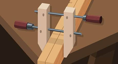 build the four end shelf supports build the four end shelf supports