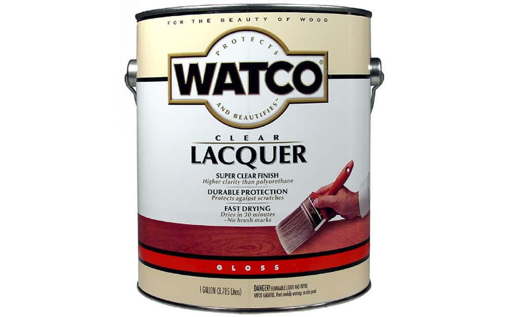 A can of lacquer on a white background. A can of lacquer on a white background.