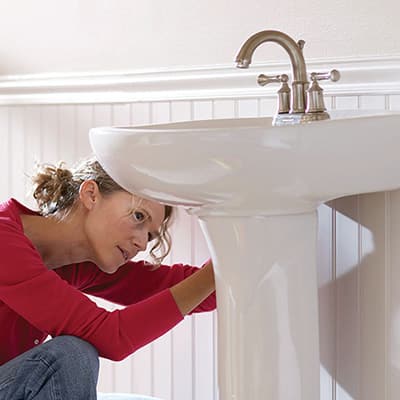 How to Install a Pedestal Sink