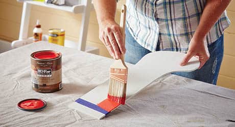 Sand paint stocking - Make Wood Stocking Door Hanger Sand paint stocking - Make Wood Stocking Door Hanger
