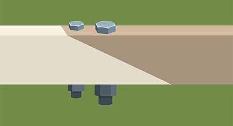 Splicing a rail - Repairing Maintaining Fences and Gates Splicing a rail - Repairing Maintaining Fences and Gates