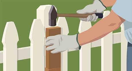 Add sister post - Repairing Maintaining Fences and Gates Add sister post - Repairing Maintaining Fences and Gates