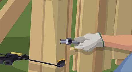Bolt parts together - Repairing Maintaining Fences and Gates Bolt parts together - Repairing Maintaining Fences and Gates