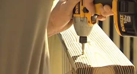 Position cap inside rail - Replacing a Deck Railing Position cap inside rail - Replacing a Deck Railing
