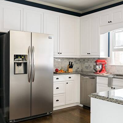 kitchen ideas with white cabinets and stainless steel appliances kitchen ideas projects partner advice the home depot kitchen ideas with white cabinets and stainless steel appliances kitchen ideas projects partner advice the home depot