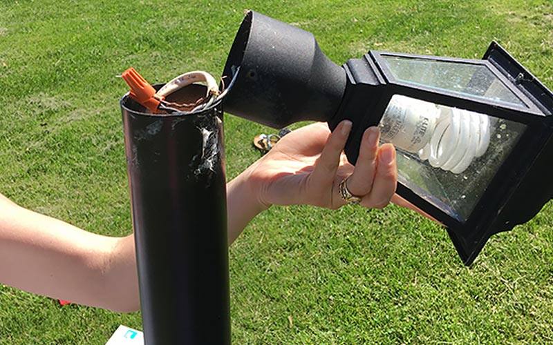 Remove Outdoor Lamp Post Outdoor Lighting Ideas