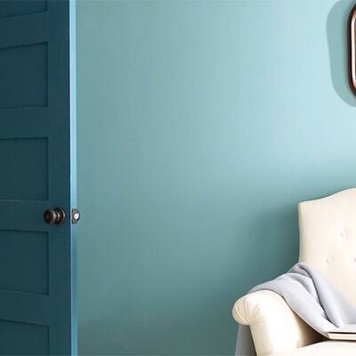 A smooth paint job like the one in this image is simple with these preparation tips.