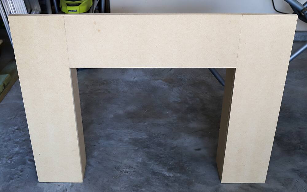 Renter-Friendly DIY Faux Fireplace With Smart Tiles