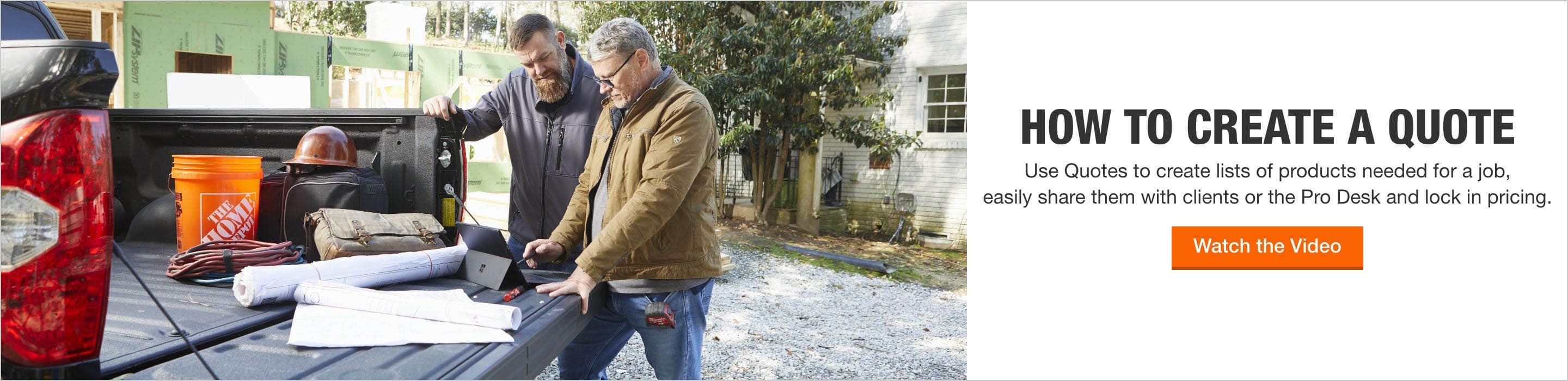 How to Create a Quote The Home Depot Pro