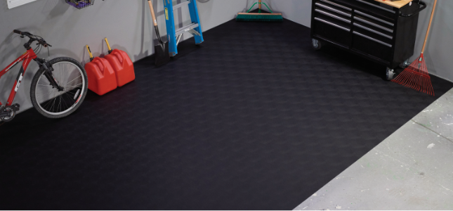 Garage Floor Mat, 3mm Thick Rubber Waterproof, Protection Plate Roll Anti  Slip Runner for Under Car, Shed Workshop (Color : Black, Size 