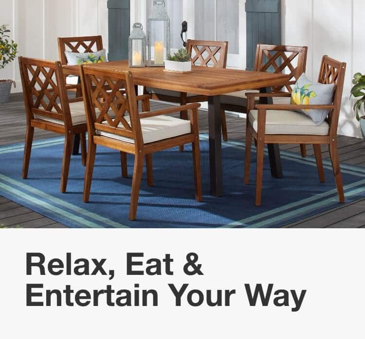 Patio Dining Furniture The Home Depot Patio Dining Furniture, Table Size For 12×12 Dining Room