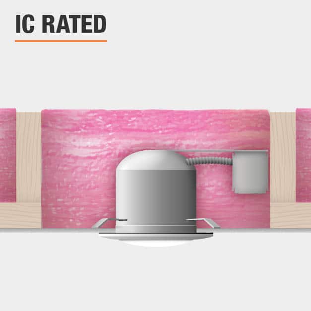 Commercial Electric 6 in. Aluminum Remodel IC Recessed Can Light Airtight Housing (6Pack per