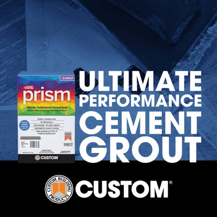 Custom Building Products Prism 183 Chateau 17 lb. GroutPG18317T The