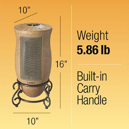 Lasko Designer Series Oscillating Ceramic Heater 6405 for sale online