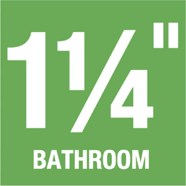 Dearborn Brass 11/4 in. 17Gauge ChromePlated Brass Tailpiece with