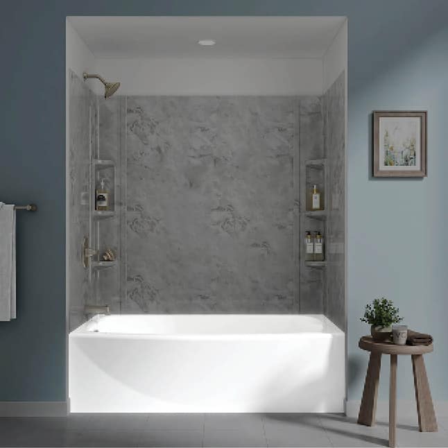 American Standard Ovation Curve 30 in. x 60 in. Single Threshold Left