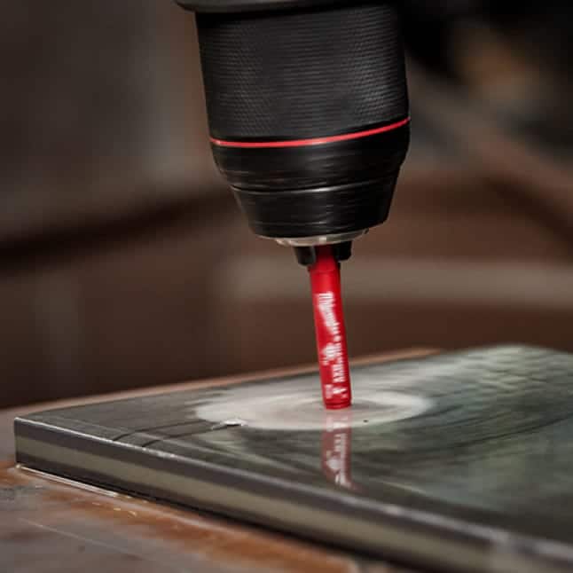 Milwaukee 1/4 in. Diamond Plus Hole Saw W/ Arbor49560505 The Home