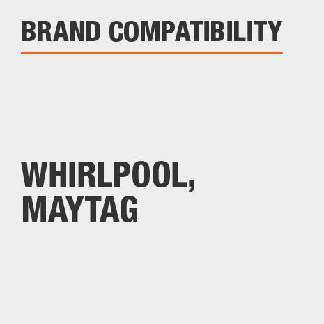 Replacement for select Whirlpool, Maytag branded refrigerators