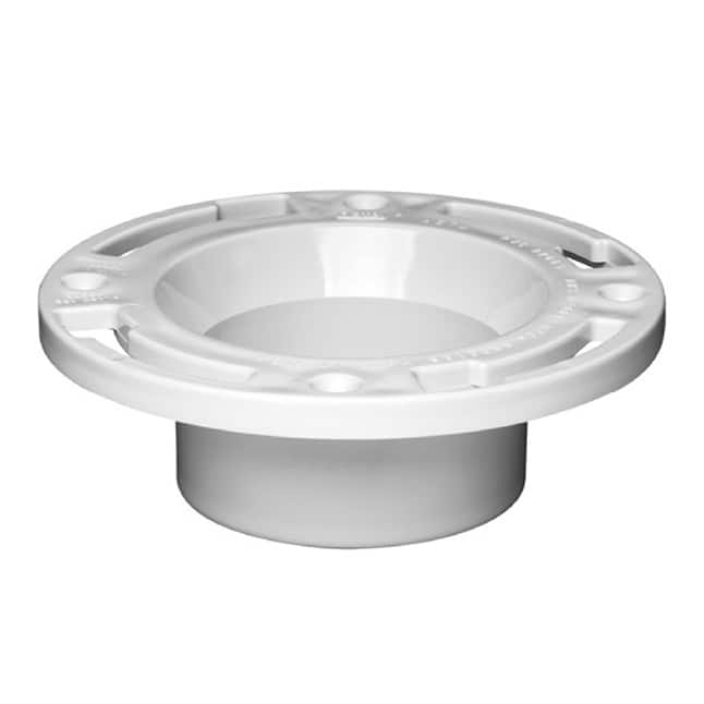 Oatey TwistNSet 3 in. ABS Open Toilet Flange 436552 The Home Depot