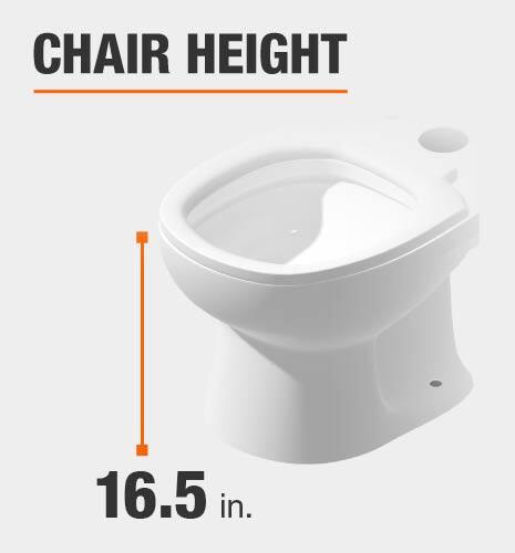 glacier bay 1.28 gpf 4.8 lpf toilet