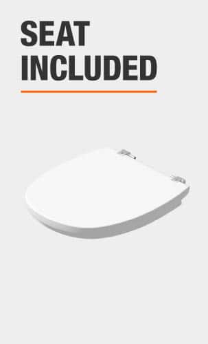 glacier bay 1.28 gpf 4.8 lpf toilet