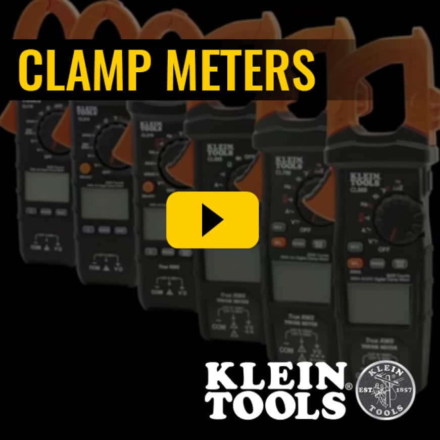 Klein Tools Digital Clamp Meter, True RMS, AC AutoRanging, 600 Amps