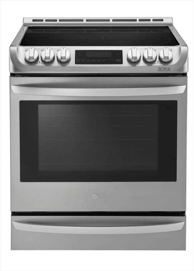 LG Electronics 6.3 cu. ft. SlideIn Electric Range with ProBake