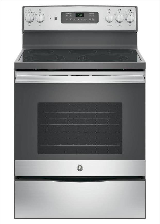ge 5 burner electric stove