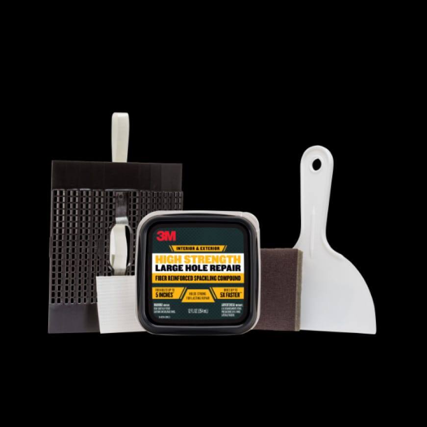 3M 12 fl. oz. Large Hole Wall Repair KitLHRKIT The Home Depot
