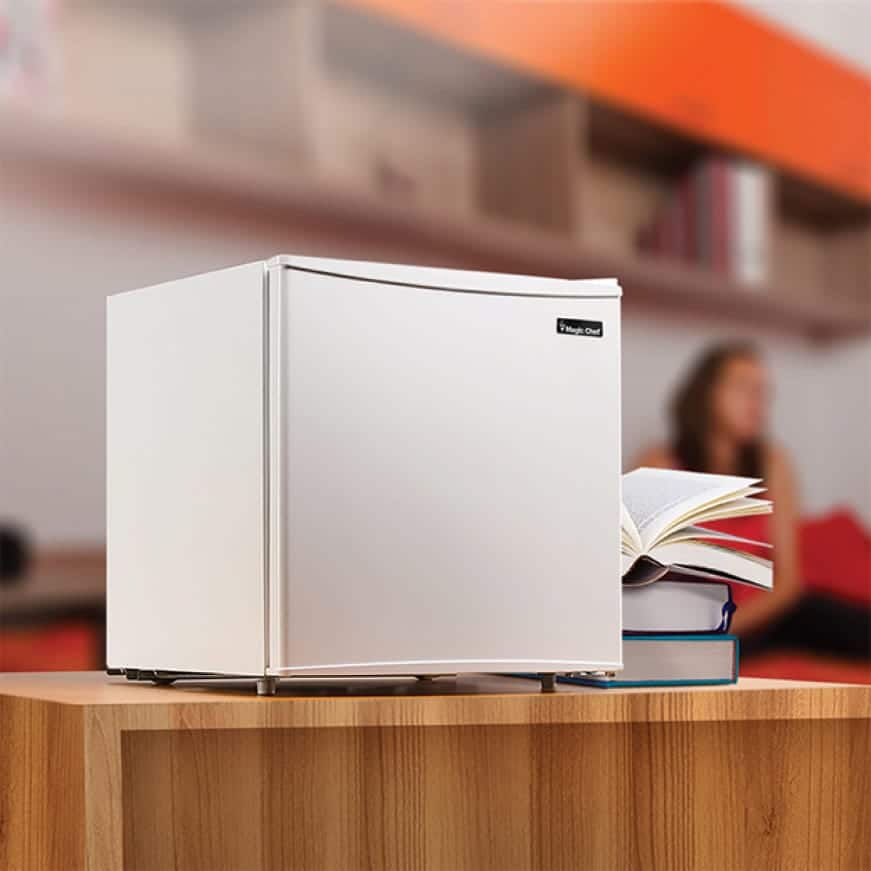 Magic Chef 4.4 cu. ft. Mini Fridge with Freezerless Design in Stainless