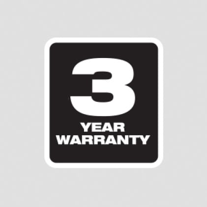 3 Year Tool Warranty