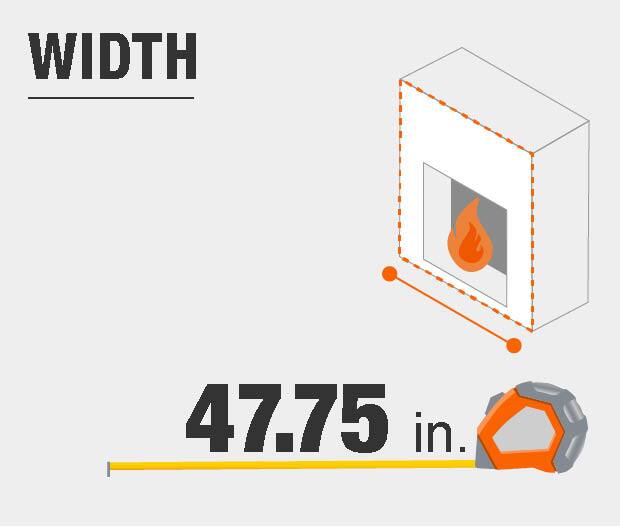 Muskoka Mackenzie 48 in. Media Electric Fireplace TV Stand in Light