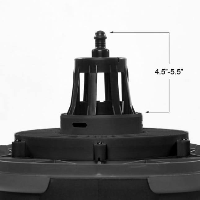 RIDGID Wet Debris Application Foam Wet/Dry Vac Cartridge Filter for