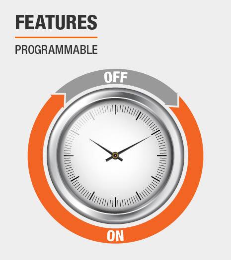 Defiant 15 Amp In-Wall 3-Way Daylight Adjusting Digital Timer Switch