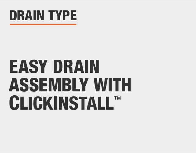 Glacier Bay Constructor 4 in. Centerset 2-Handle Bathroom Faucet and ...