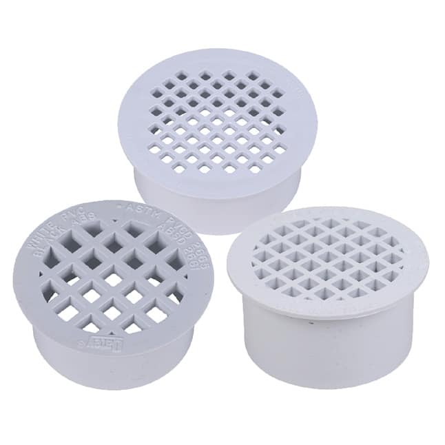 Modern Snap-In Shower Drain Strainer