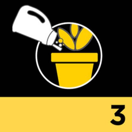 Mix Into Established Plants Icon