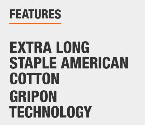 Bed sheets are made of Extra Long Staple American Cotton and have GripOn Technology