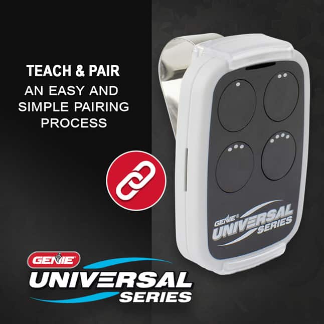 Genie Universal 4 Button Garage Door Opener Remote Universal 