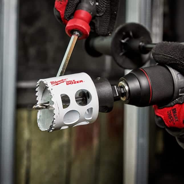 Milwaukee 23/8 in. Hole Dozer BiMetal Hole Saw 49569630 The Home