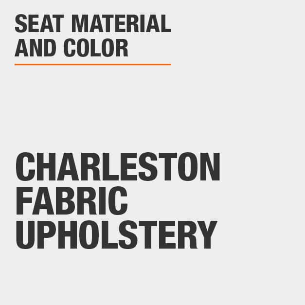 StyleWell Banford Charleston Blue Upholstered Counter Stools with Back